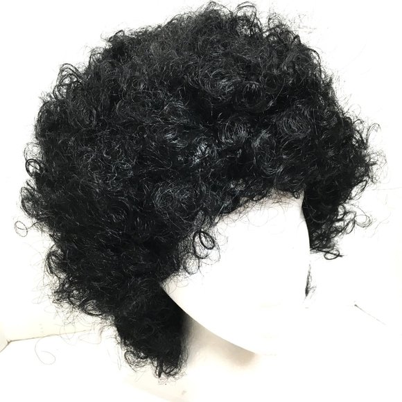 Afro Wig by Franco Costume Culture Black Unisex  NWT NOS - Picture 2 of 9